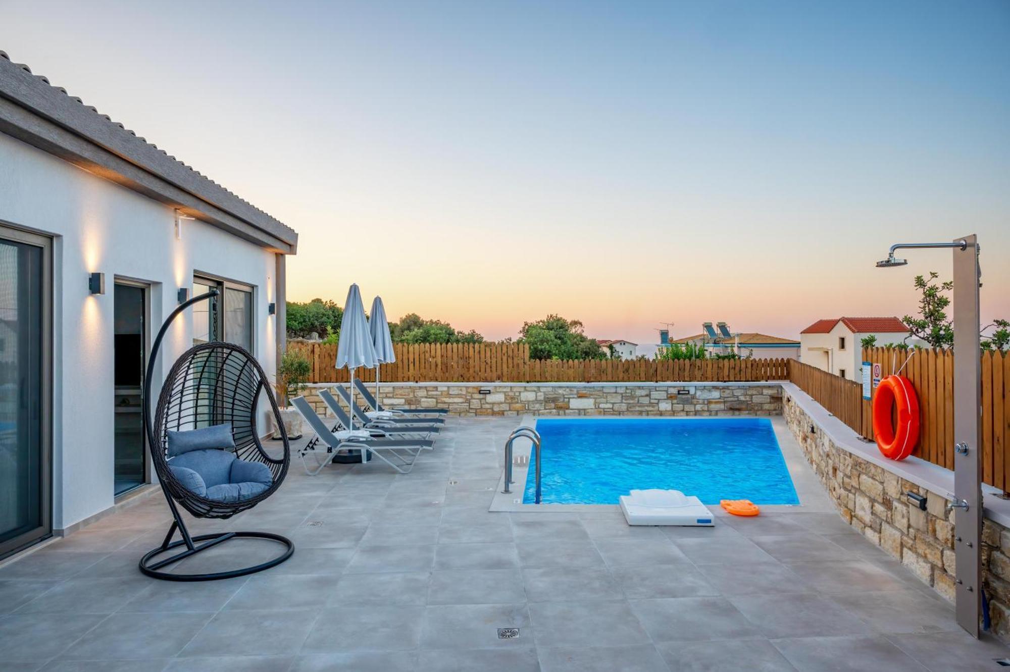 Halaro Villa Gerani Chanion エクステリア 写真