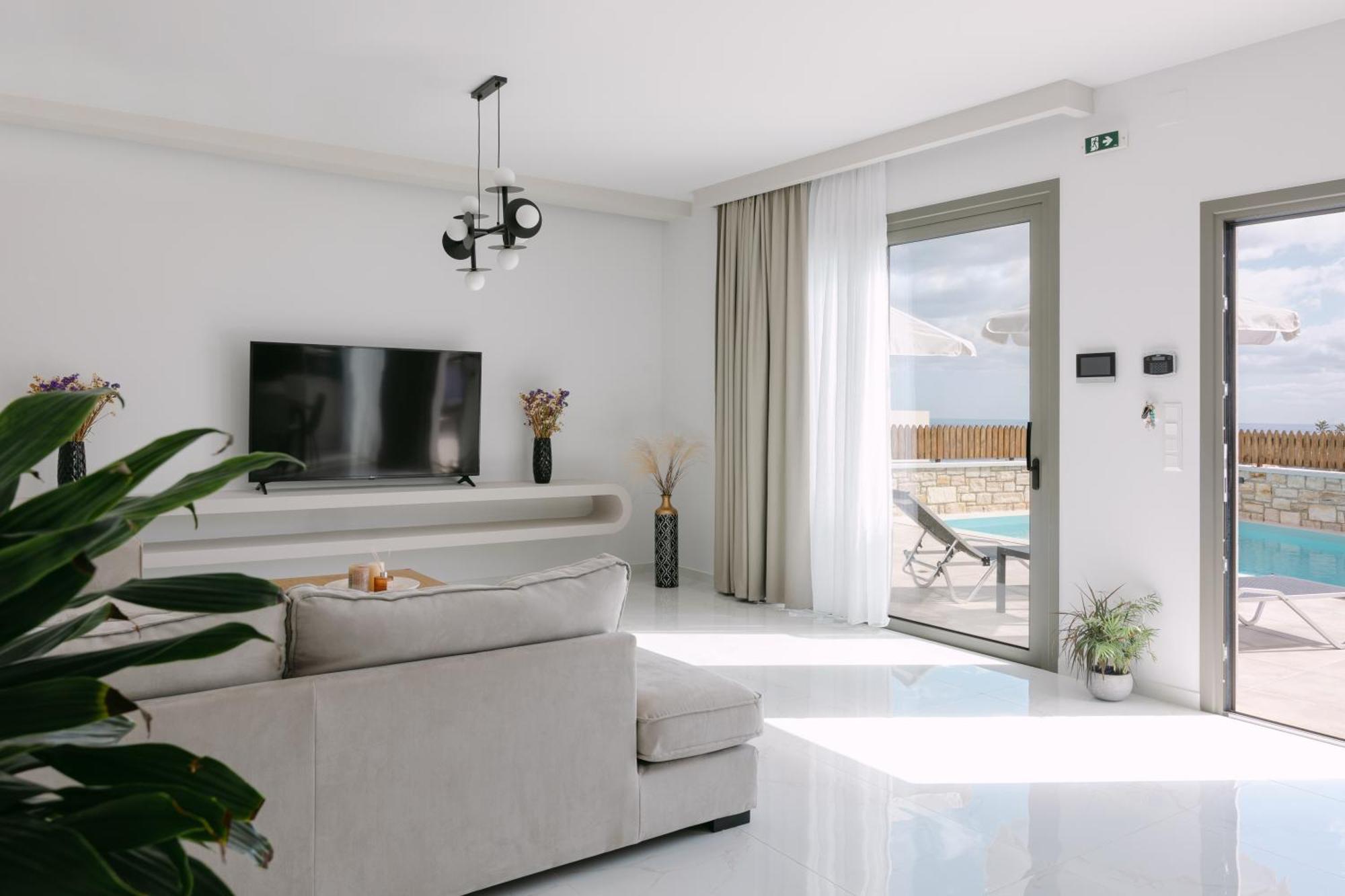 Halaro Villa Gerani Chanion エクステリア 写真