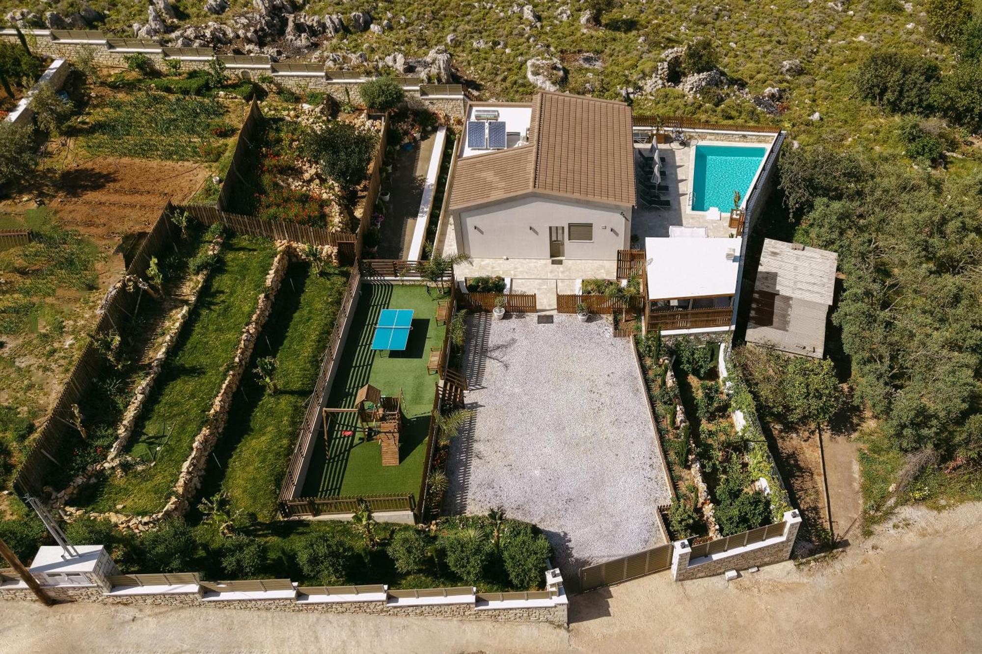 Halaro Villa Gerani Chanion エクステリア 写真